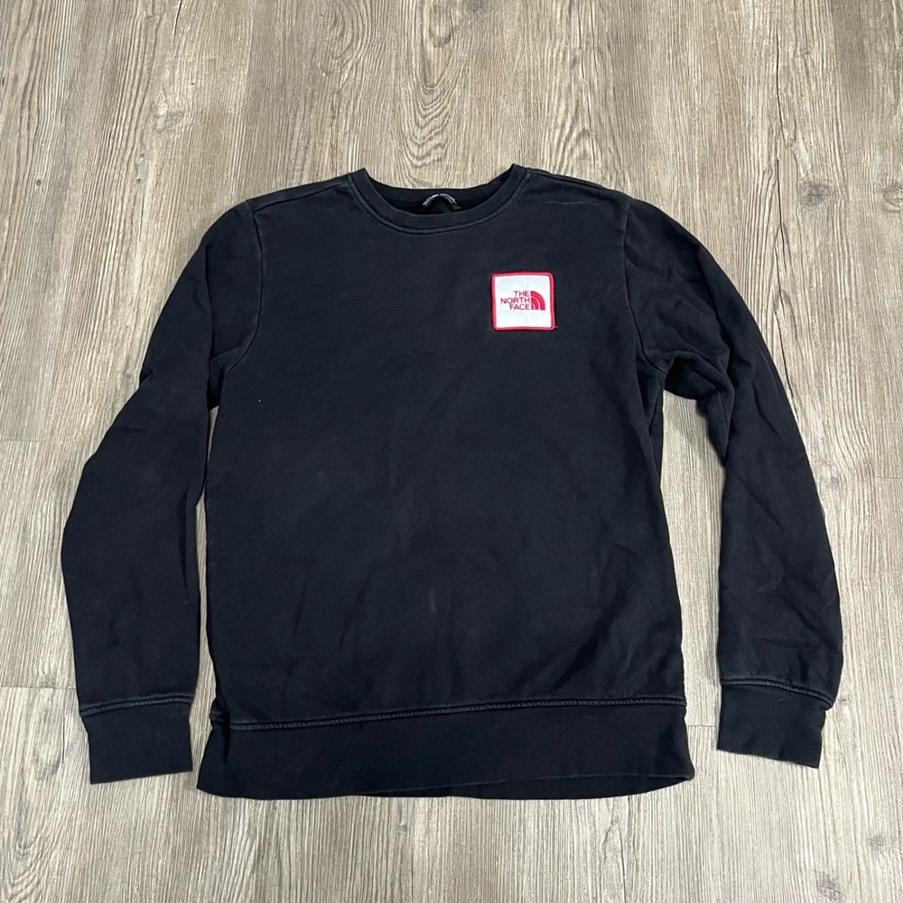 The North Face Crew Neck Patch Sweatshirt Pullover Medium
